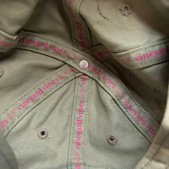 Vineyard Vines Green & Pink Hat - Picture 5 of 8